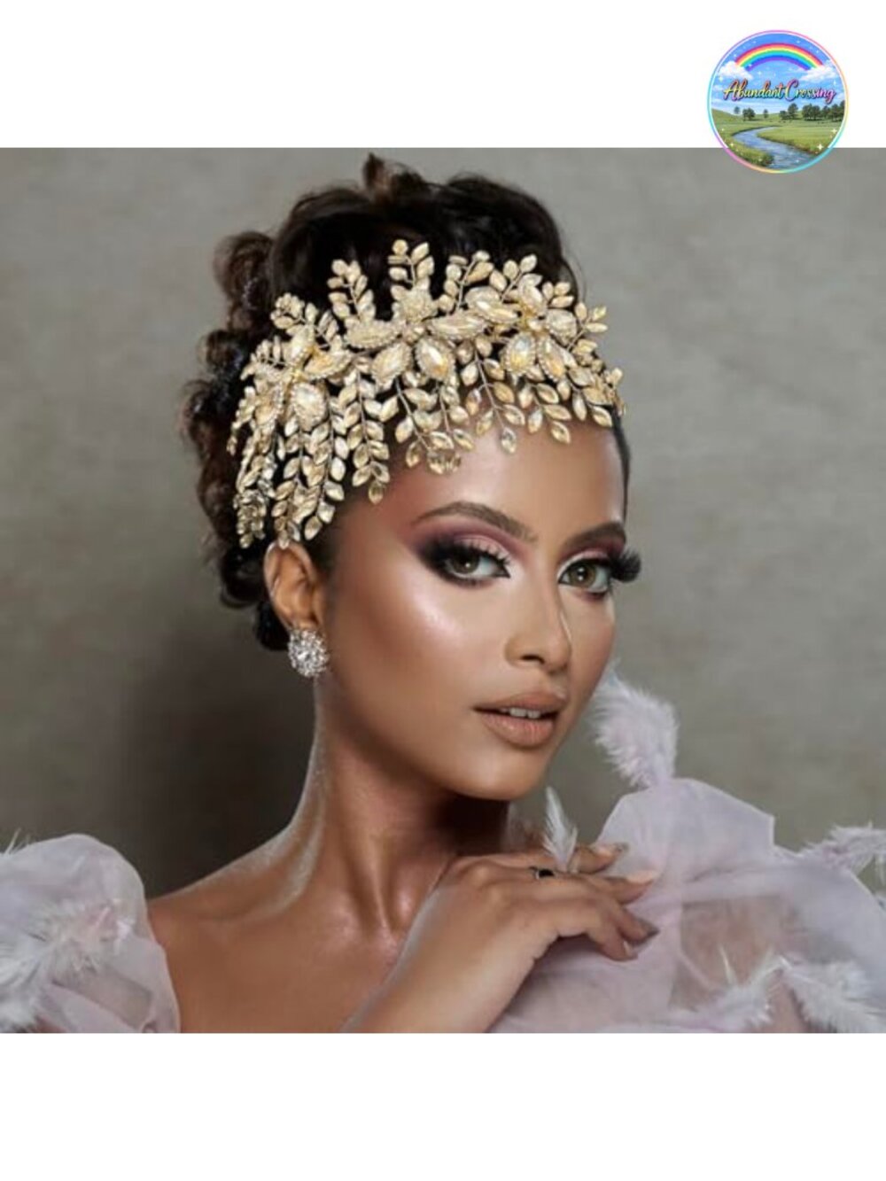 Rhinestone Bridal Hair Accessory Wedding Headpiece for Brides